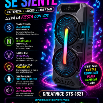 PARLANTE TORRE 6,5 X 2