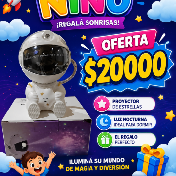 PROYECTOR ASTRONAUTA