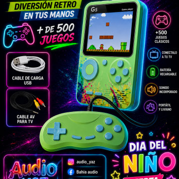 CONSOLA DE JUEGO RETRO G5 